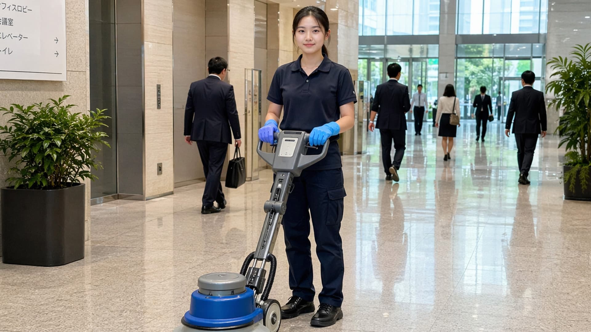 Vệ sinh tòa nhà - Hình 2